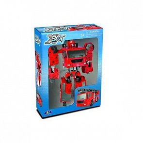 Робот из серии "Galaxy Defender" – пожарная машина, с аксессуарами (Happy Well, G008-H21181sim)